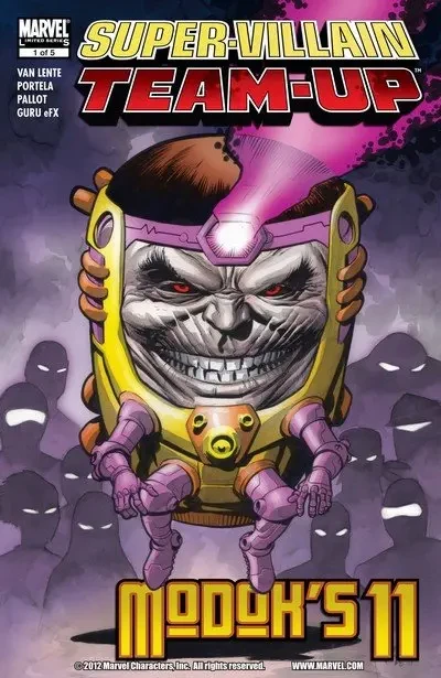 دانلود کمیک Super-Villain Team-Up – M.O.D.O.K.’s 11 #1 – 5 (2007)