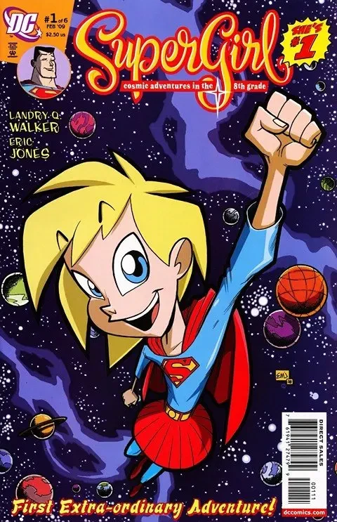دانلود کمیک Supergirl – Cosmic Adventures in the 8th Grade #1 – 5 (2009)
