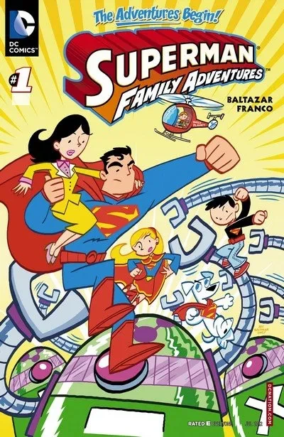 دانلود کمیک Superman Family Adventures #1 – 12 (2012-2013)