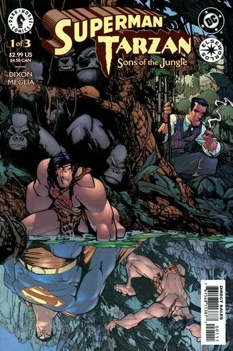 دانلود کمیک Superman – Tarzan – Sons of the Jungle #1 – 3 (2001-2002)