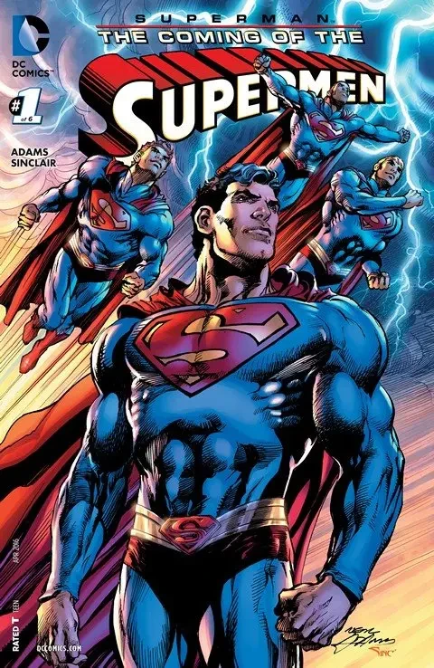 دانلود کمیک Superman – The Coming of Supermen #1 (2016)