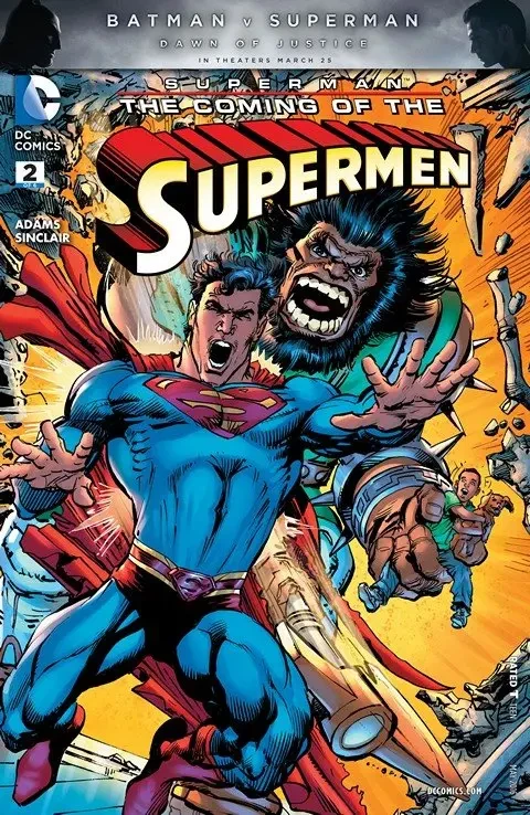 دانلود کمیک Superman – The Coming of the Supermen #2 (2016)