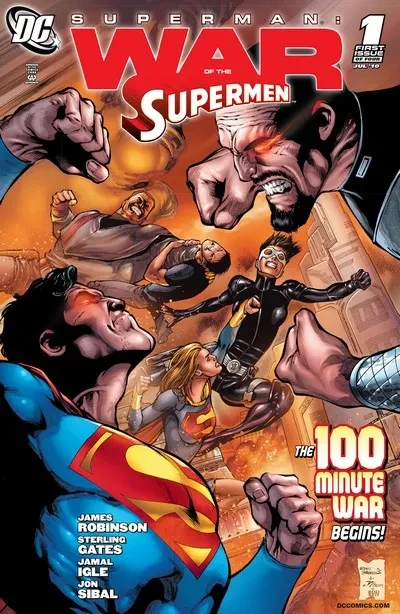 دانلود کمیک Superman – War of the Supermen #1 – 4 + FCBD #0 (2010)