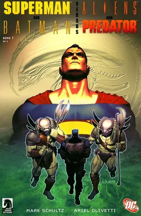 دانلود کمیک Superman and Batman Vs Aliens and Predator #1 – 2