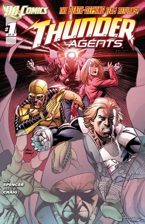 دانلود کمیک T.H.U.N.D.E.R. Agents #1 – 6 (2012)