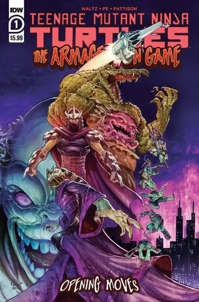 دانلود کمیک TMNT – The Armageddon Game – Opening Moves #1 (2022)