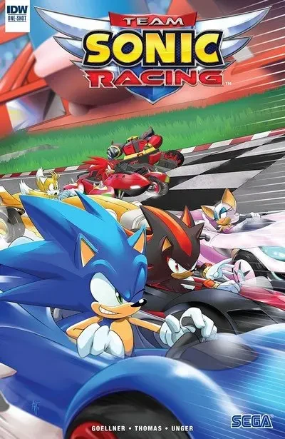 دانلود کمیک Team Sonic Racing #1 (2018) (One Shot)