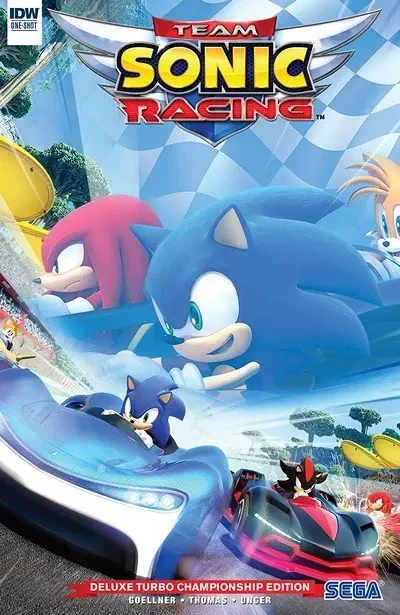 دانلود کمیک Team Sonic Racing Plus Deluxe Turbo Championship Edition (2019)