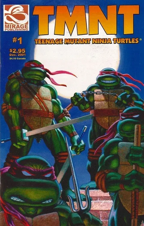 دانلود کمیک Teenage Mutant Ninja Turtles #1 – 32 (2001-2014)