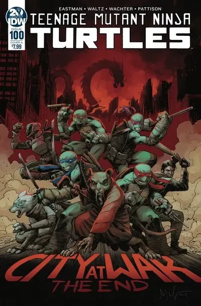 دانلود کمیک Teenage Mutant Ninja Turtles #100 (2019)