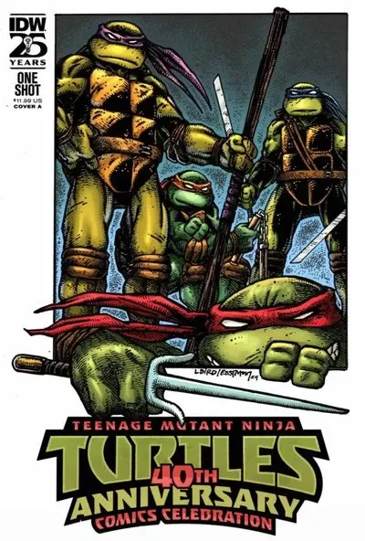 دانلود کمیک Teenage Mutant Ninja Turtles – 40th Anniversary Comics Celebration #1 (2024)