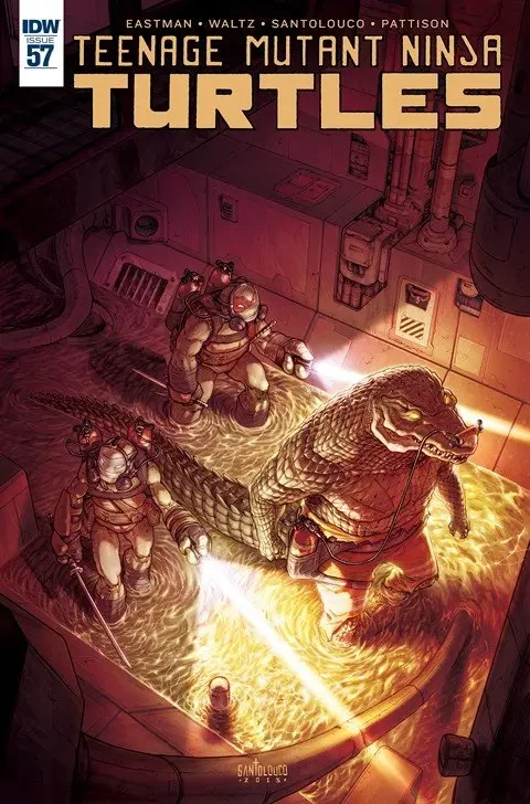 دانلود کمیک Teenage Mutant Ninja Turtles #57