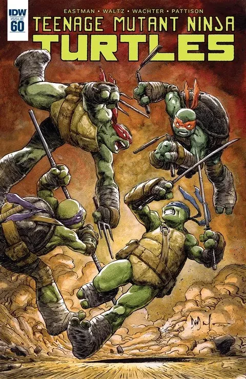 دانلود کمیک Teenage Mutant Ninja Turtles #60