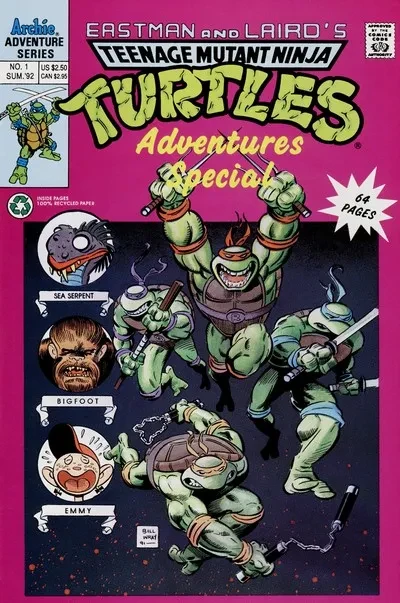دانلود کمیک Teenage Mutant Ninja Turtles Adventures Special #1 – 11 (1992-1994)