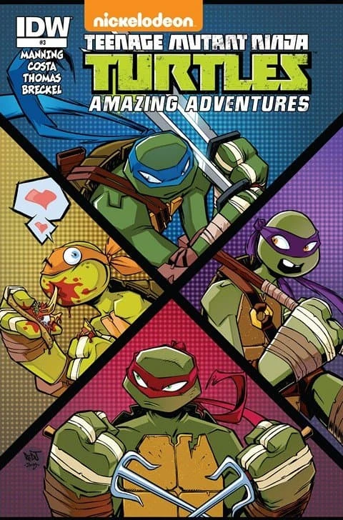 دانلود کمیک Teenage Mutant Ninja Turtles – Amazing Adventures #1 – 3 (2015)