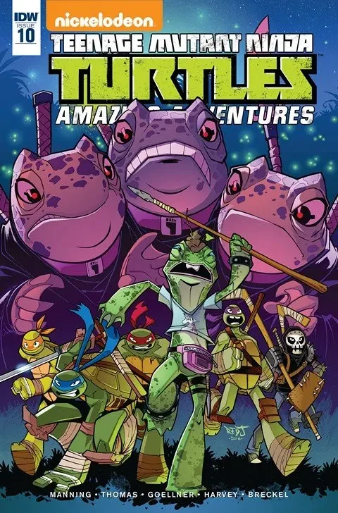 دانلود کمیک Teenage Mutant Ninja Turtles – Amazing Adventures #10