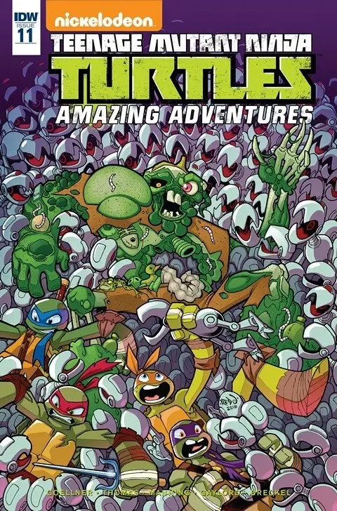 دانلود کمیک Teenage Mutant Ninja Turtles – Amazing Adventures #11