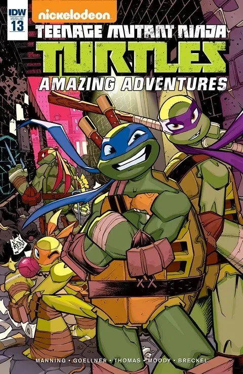 دانلود کمیک Teenage Mutant Ninja Turtles – Amazing Adventures #13
