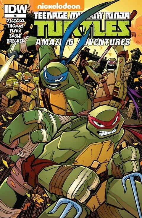 دانلود کمیک Teenage Mutant Ninja Turtles – Amazing Adventures #5 (2015)