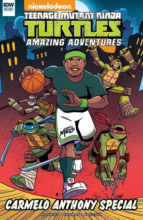 دانلود کمیک Teenage Mutant Ninja Turtles – Amazing Adventures – Carmelo Anthony Special