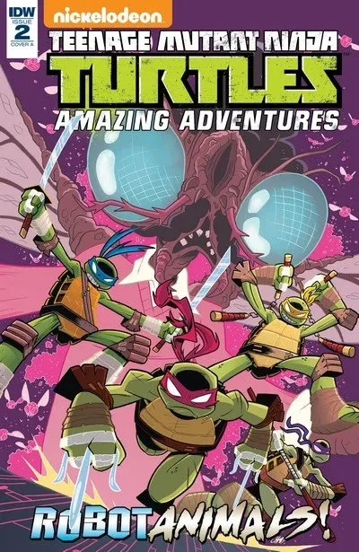 دانلود کمیک Teenage Mutant Ninja Turtles Amazing Adventures – Robotanimals #2 (2017)