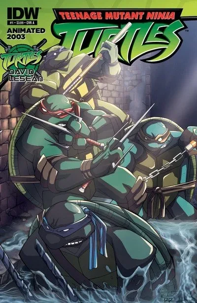دانلود کمیک Teenage Mutant Ninja Turtles – Animated 2003 #1 – 7 (2012)
