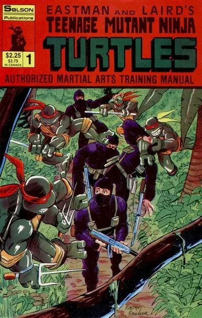 دانلود کمیک Teenage Mutant Ninja Turtles Authorized Martial Arts Training Manual #1 – 6 (1986)