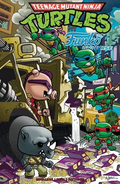 دانلود کمیک Teenage Mutant Ninja Turtles Funko Universe (2017)