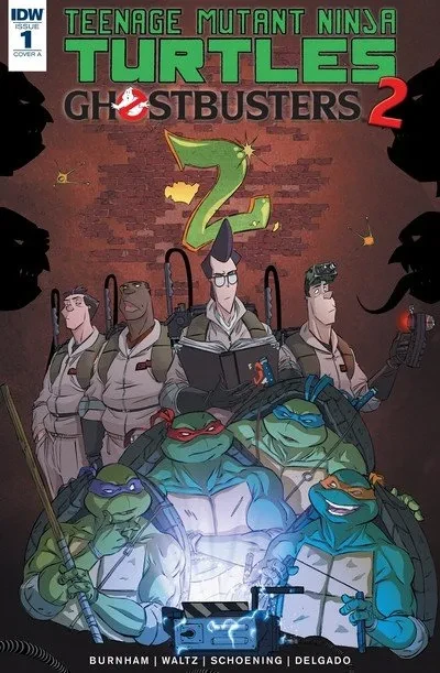 دانلود کمیک Teenage Mutant Ninja Turtles-Ghostbusters II #1 (2017)