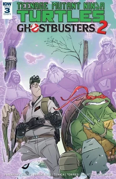 دانلود کمیک Teenage Mutant Ninja Turtles-Ghostbusters II #3 (2017)