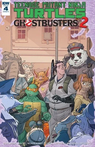 دانلود کمیک Teenage Mutant Ninja Turtles-Ghostbusters II #4 (2017)
