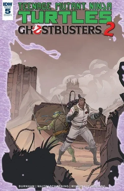 دانلود کمیک Teenage Mutant Ninja Turtles-Ghostbusters II #5 (2017)