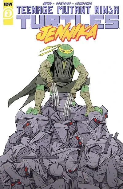 دانلود کمیک Teenage Mutant Ninja Turtles – Jennika #3 (2020)