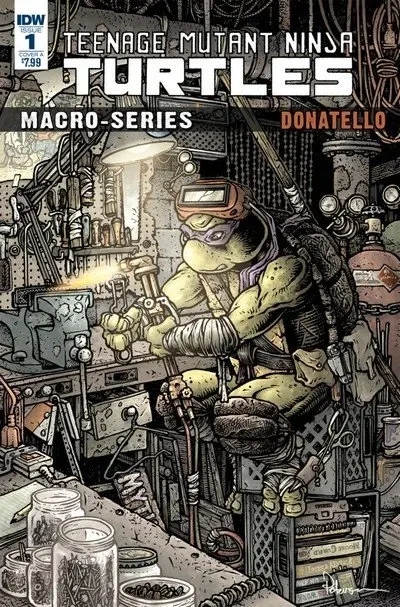 دانلود کمیک Teenage Mutant Ninja Turtles – Macroseries #1 – Donatello (2018)