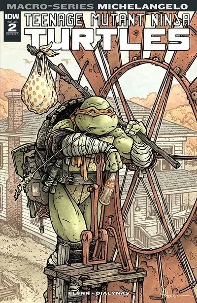 دانلود کمیک Teenage Mutant Ninja Turtles – Macroseries #2 – Michelangelo (2018)