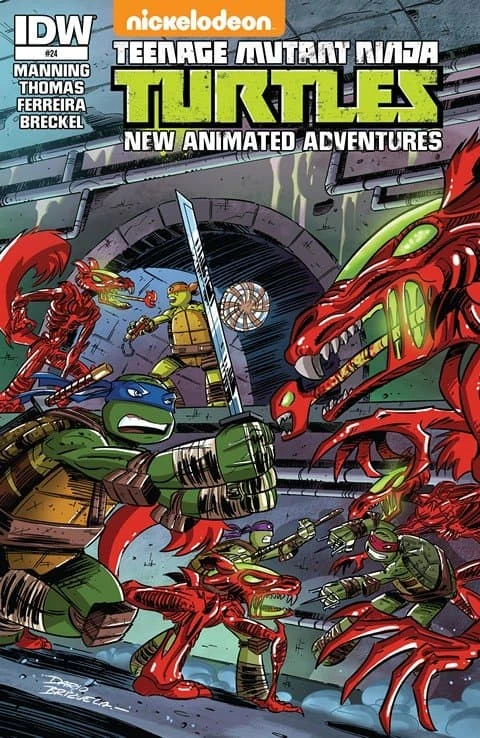 دانلود کمیک Teenage Mutant Ninja Turtles – New Animated Adventures #1 – 24 + FCBD