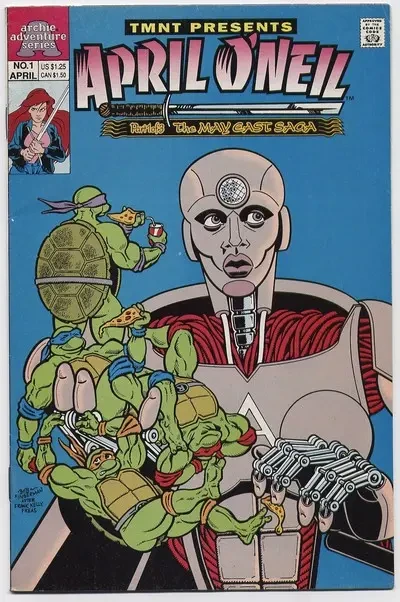دانلود کمیک Teenage Mutant Ninja Turtles Present – April O’Neil (May East Saga) #1 – 3 (1993)