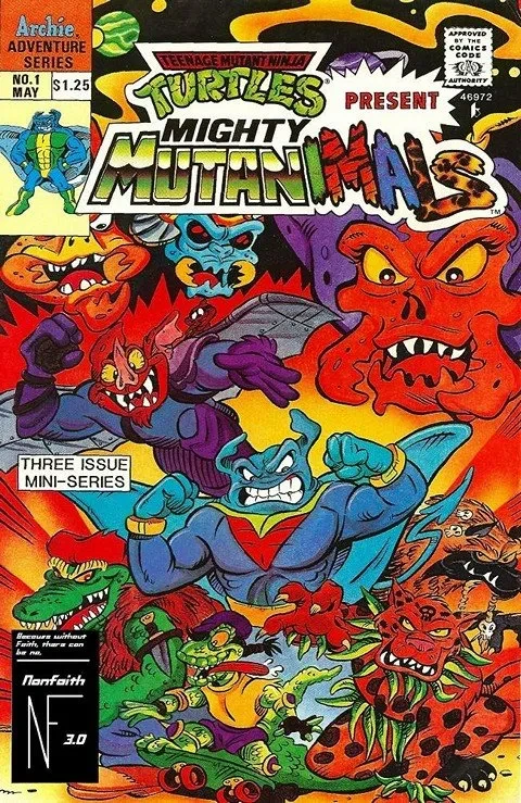 دانلود کمیک Teenage Mutant Ninja Turtles Present Mighty Mutanimals #1 – 3