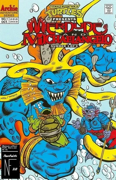 دانلود کمیک Teenage Mutant Ninja Turtles Presents – Merdude #1 – 3 (1993)