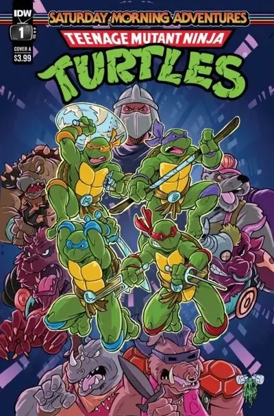 دانلود کمیک Teenage Mutant Ninja Turtles – Saturday Morning Adventures #1 (2022)