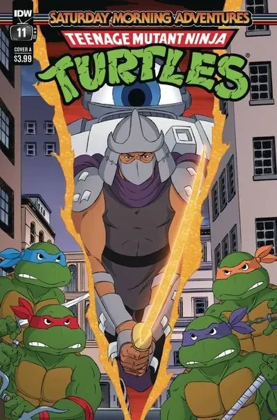 دانلود کمیک Teenage Mutant Ninja Turtles – Saturday Morning Adventures #11 (2024)