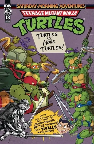 دانلود کمیک Teenage Mutant Ninja Turtles – Saturday Morning Adventures #13 (2024)