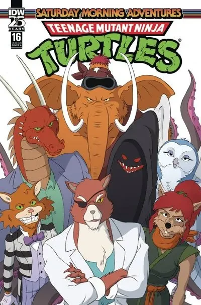 دانلود کمیک Teenage Mutant Ninja Turtles – Saturday Morning Adventures #16 (2024)