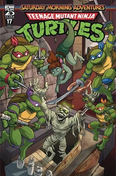دانلود کمیک Teenage Mutant Ninja Turtles – Saturday Morning Adventures #17 (2024)