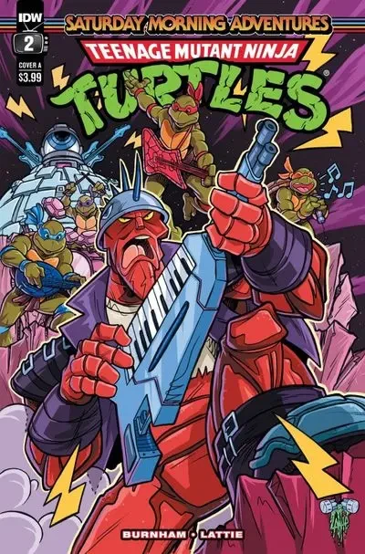 دانلود کمیک Teenage Mutant Ninja Turtles – Saturday Morning Adventures #2 (2022)