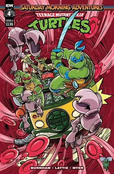 دانلود کمیک Teenage Mutant Ninja Turtles – Saturday Morning Adventures #4 (2023)
