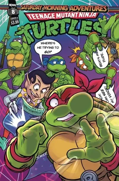 دانلود کمیک Teenage Mutant Ninja Turtles – Saturday Morning Adventures #8 (2023)