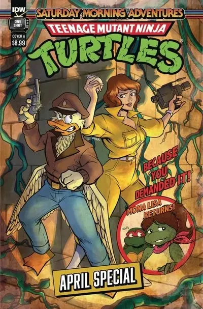 دانلود کمیک Teenage Mutant Ninja Turtles – Saturday Morning Adventures April Special #1 (2024)