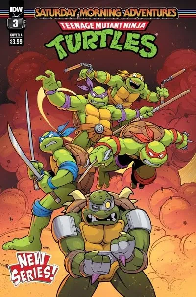 دانلود کمیک Teenage Mutant Ninja Turtles – Saturday Morning Adventures Continued #3 (2023)