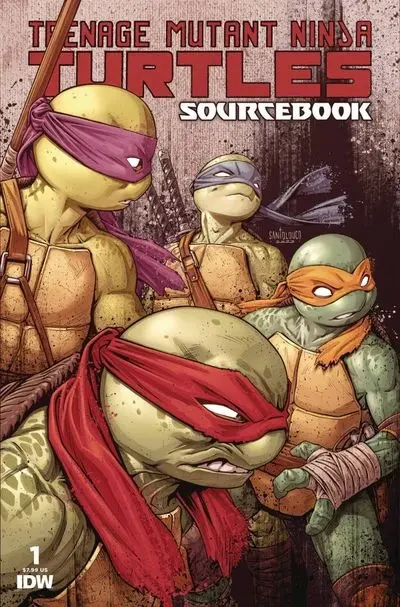 دانلود کمیک Teenage Mutant Ninja Turtles – Sourcebook #1 (2024)
